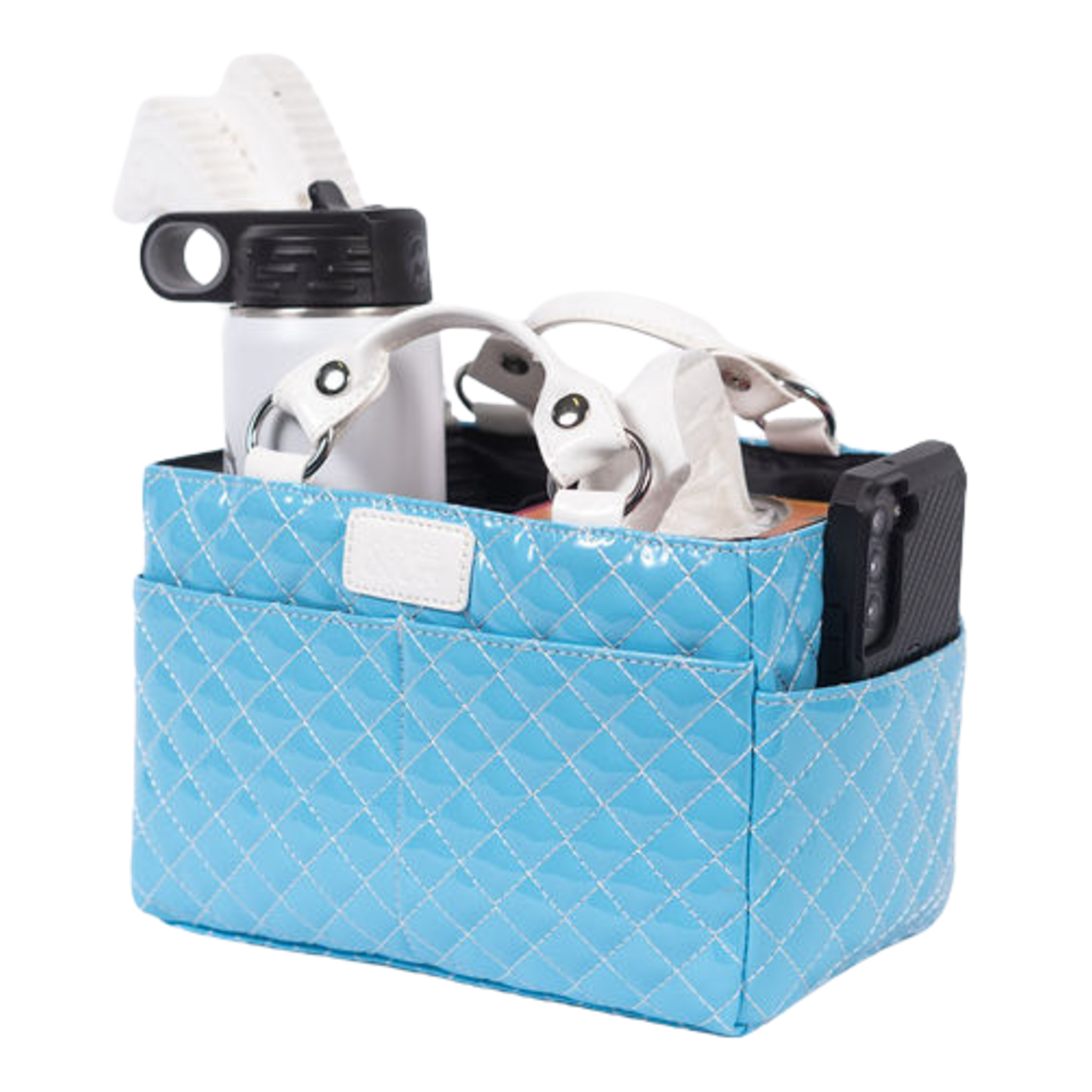 Kiss & Cry Rink Tote — Blue, back