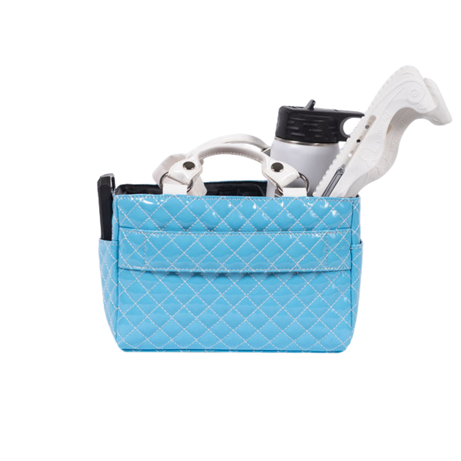 Kiss & Cry Rink Tote — Blue, front