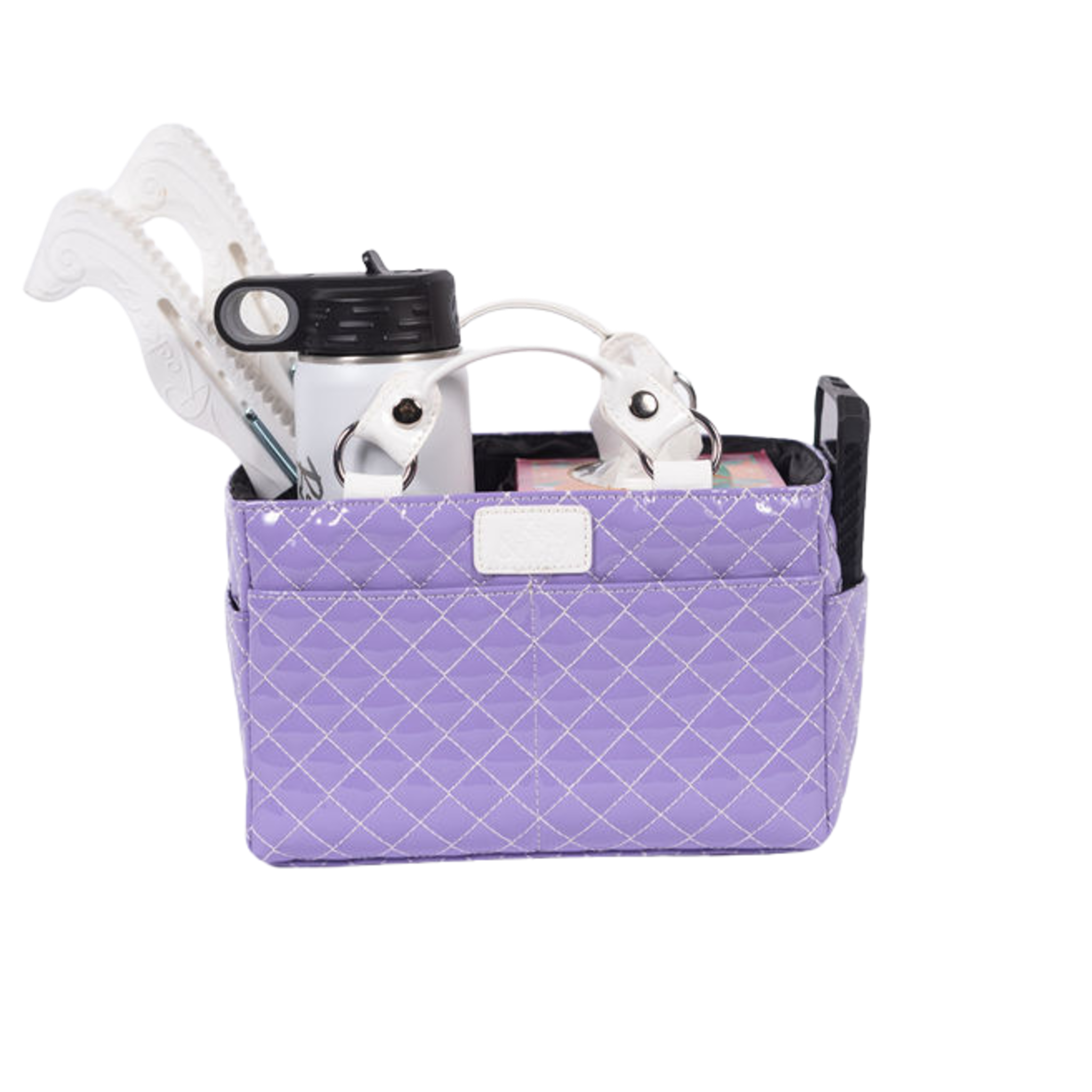 Kiss & Cry Rink Tote — Purple, front